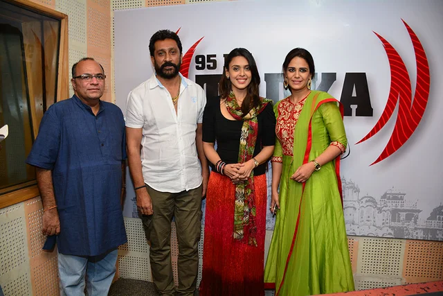 Celebrity visit to Patrika