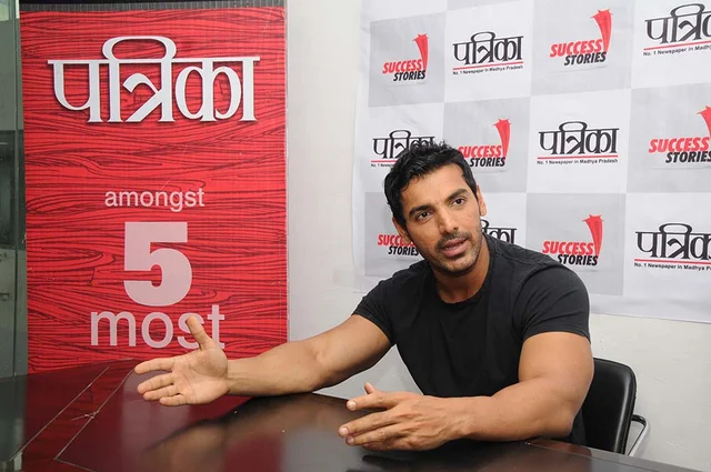 Celebrity visit to Patrika