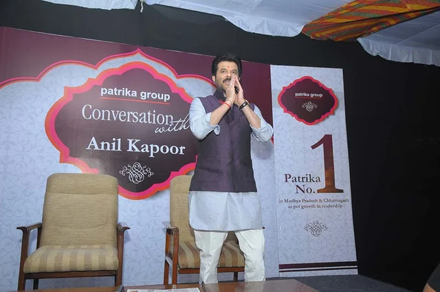 Celebrity visit to Patrika