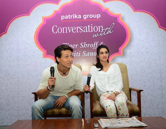 Celebrity visit to Patrika