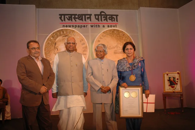 KCK Award, 2008 -- with Dr APJ Abdul Kalam